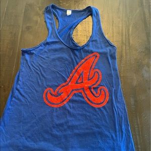 PINK VS Atlanta Braves tank top ❤️ size M